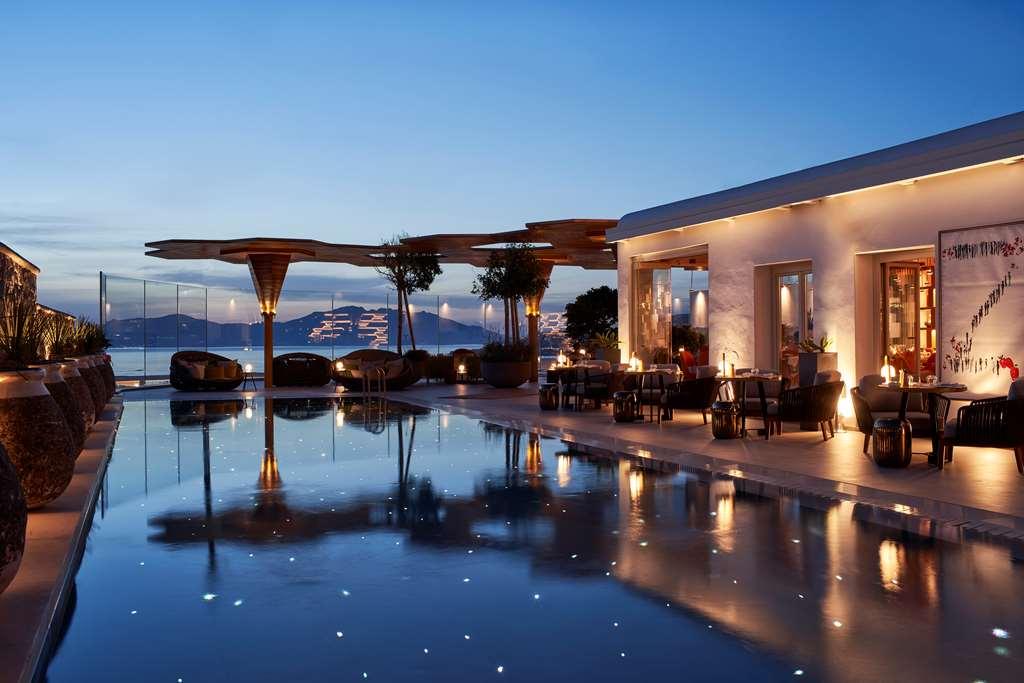 Myconian Naia Hotell Mykonos Town Restaurant bilde