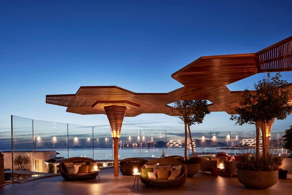 Myconian Naia Hotell Mykonos Town Restaurant bilde