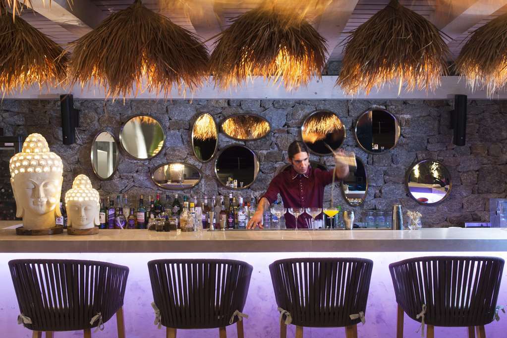 Myconian Naia Hotell Mykonos Town Restaurant bilde
